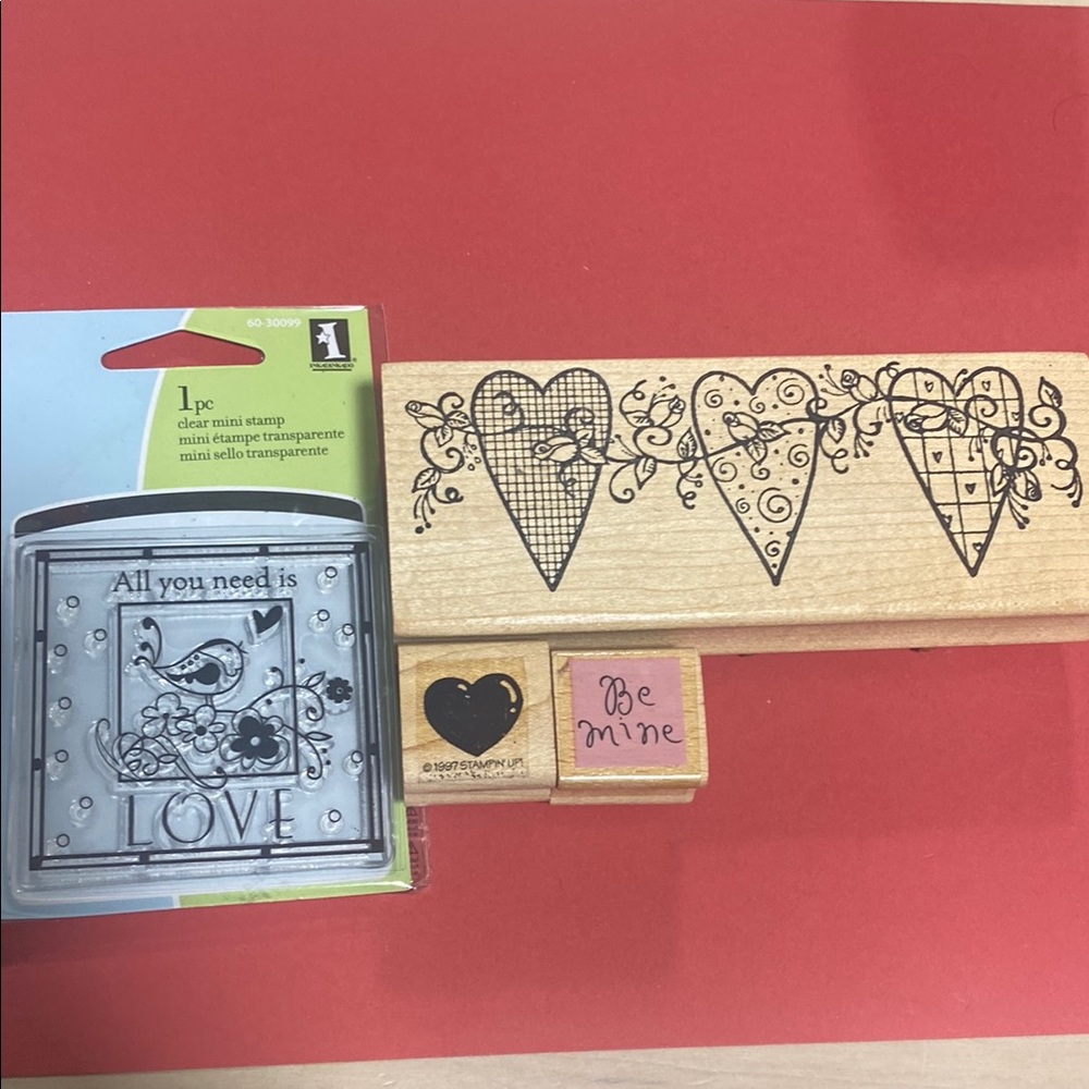 Heart and Love Stamp Set